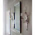 Maddox Premium Modern Non-Beaded Silver Wall Mirror